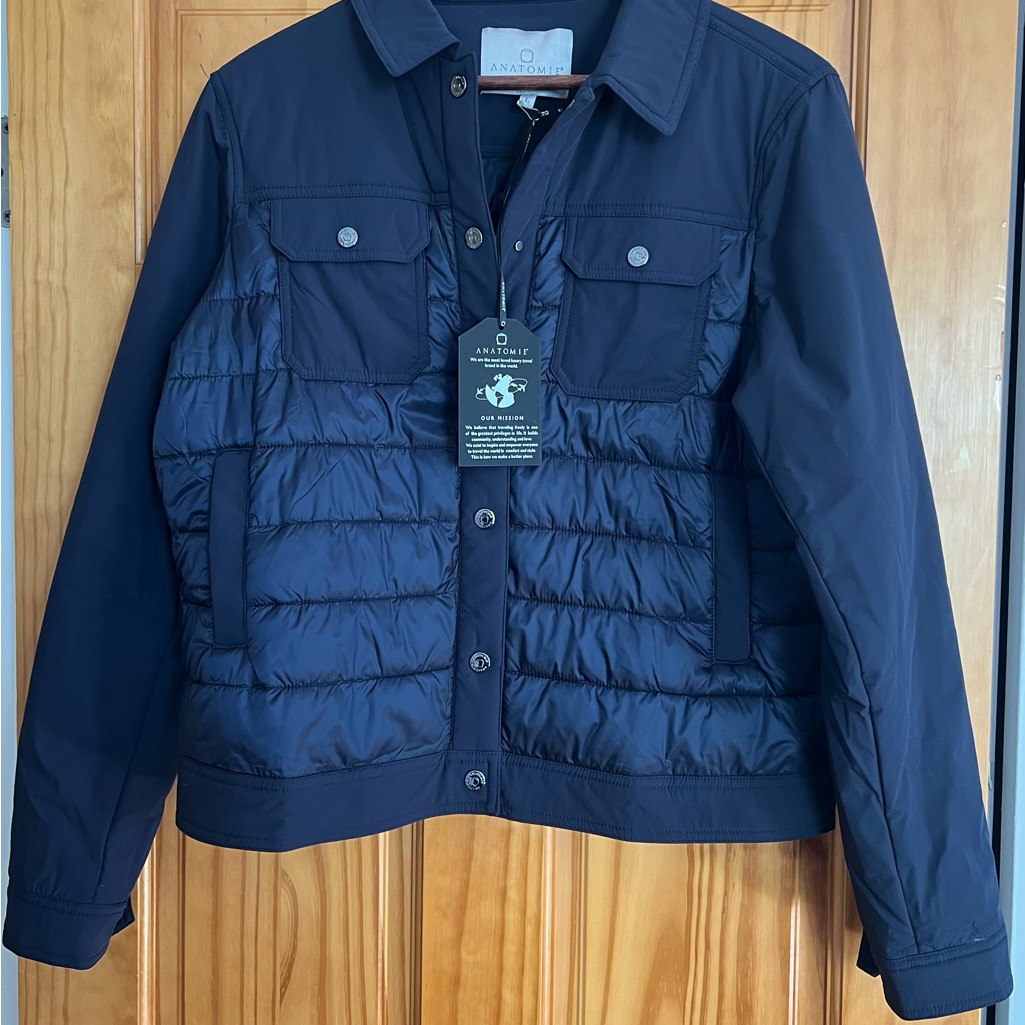 Nwt-Anatomie Navy Jacket - Large